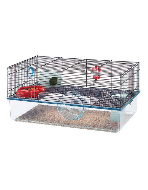 Ferplast Hamsterkooi Favola – Transparant – 60×36,5×30 cm