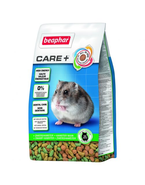 Beaphar Hamstervoer Care Plus Dwerghamster – 250 gram