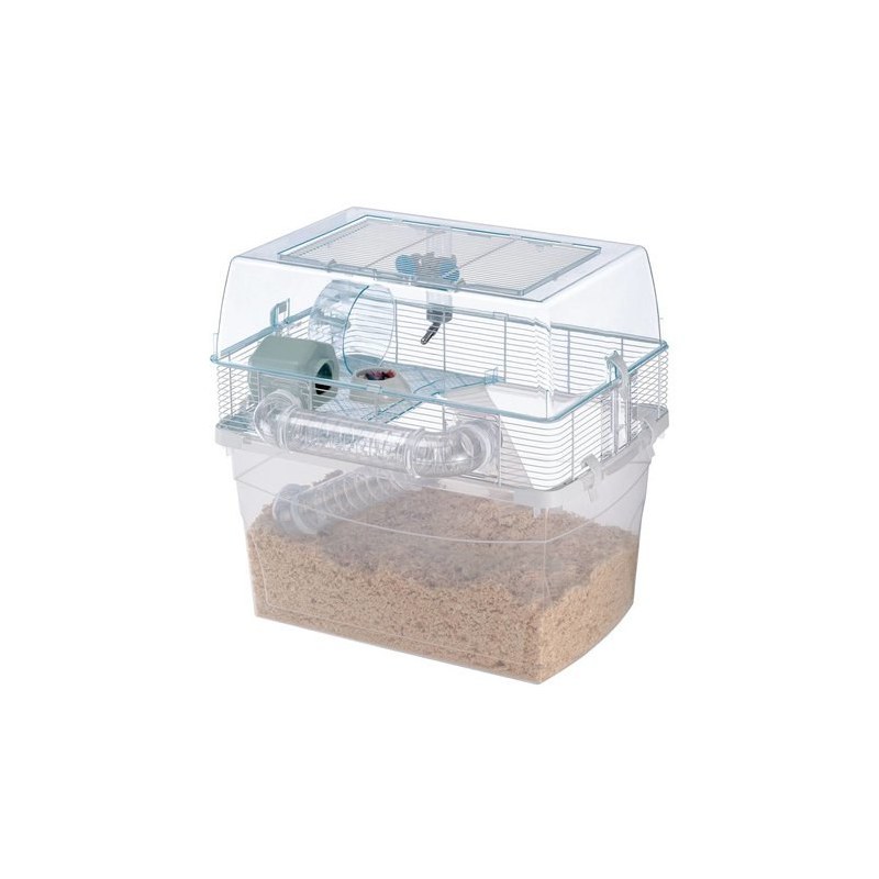 Ferplast Hamsterkooi Duna Space – Transparant – 57,5×47,5×54,5 cm