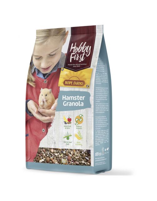 Hobbyfirst Hamstervoer Hope Farms Hamster Granola – 800 gram