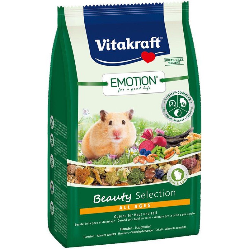 Vitakraft Hamstervoer Emotion Beauty Selection – 600 gram