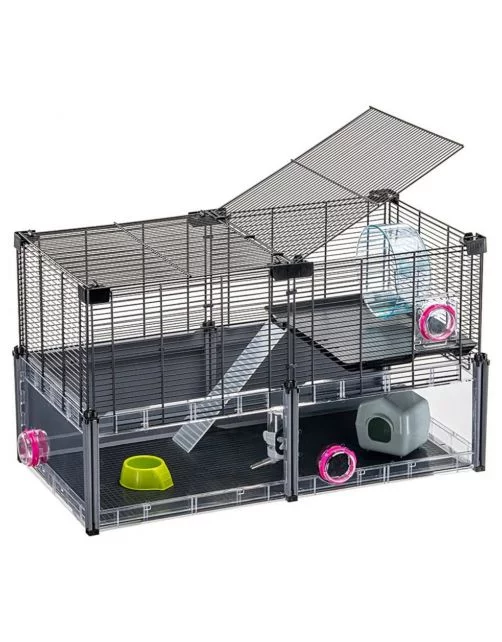 Ferplast Hamsterkooi Multipla Hamster Small – 72,5×37,5×42 cm